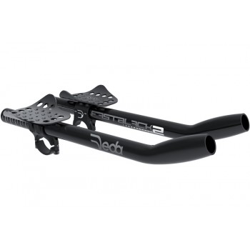 Extensiones Deda Fastblack 2 ALTA carbono, Negro, 370 mm. PSVP $259.990