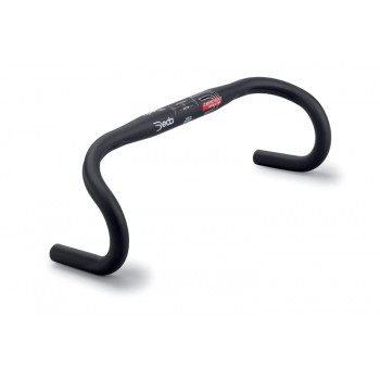 Manubrio para Sprinter Deda Zero 100, Shallow, 46 cm, negro. PSVP $82.990