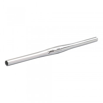 Manubrio Deda Dritto, Silver Polish, 50 cm, 26mm. PSVP $29.990