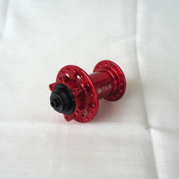 Maza delantera Bitex MTF para disco, mtb, negro, 32h. PSVP $69.950